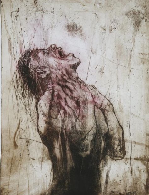 Christophe Hohler – Pain Paint Rot Howl – nicholauspatnaude Charcoal Drawings, Dark Art Drawings, Arte Inspo, Scary Art, Creepy Art, Art And Illustration, Surreal Art, Horror Art, Art Drawings Sketches