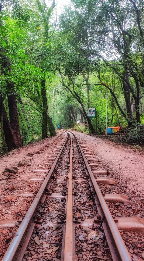 Matheran Hill Station, Mumbai Travel, Trekking Outfit, Save The Date Video, Hill Station, Railroad Tracks, In The Middle, Abs Workout, Trekking