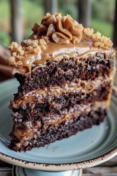 Classic German Chocolate Cake Made at Home - An Organized Chaos Nut Free German Chocolate Cake, Chaos Cakes, Cherry Cobbler Recipe, Cake Oven, Lime Pie Recipe, Coconut Pecan Frosting, German Cake, Family Desserts, Cake Pie