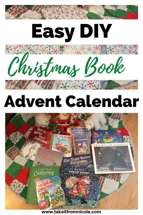 Book Advent Calendar Kids, Book Advent Calendar, Advent Calendar For Kids, Advent Diy, Calendar For Kids, I Love Christmas, Advent Calendars For Kids, Diy Advent Calendar, Christmas Crafts For Gifts