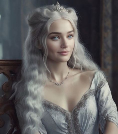 Daena Targaryen, Dragon Queen, Long White Hair, Chica Cool, Targaryen Art, Read Story, Targaryen Aesthetic, Game Of Thrones Art, Female Character Inspiration