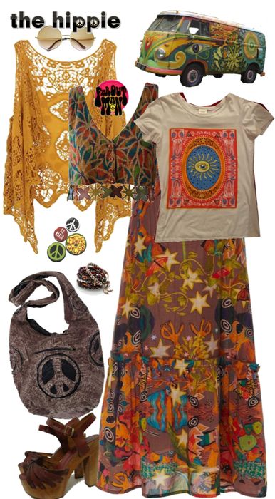 Stile Hippie Chic, Hippie Fits, Looks Hippie, Look Hippie Chic, Moda Hippie, Look Boho Chic, Hippie Lifestyle, Estilo Hippy, Mode Hippie