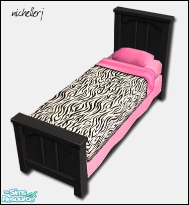 The Sims 4 Mcbling Cc, Sims 4 Zebra Print, Sims 4 Bed Sheets, Sims 4 Cc Zebra Print, Sims 4 Cc Scene Furniture, Sims 4 Cc Gyaru Furniture, Sims 4 Cc Mcbling Furniture, 2000s Sims 4 Cc Furniture, Sims 4 Cc Pink Bed