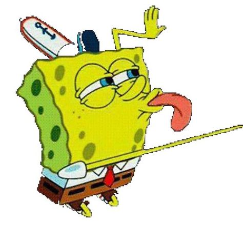 Transparent SpongeBob Lick Meme Spongebob Lick, Heavy Breathing Meme, Imagination Spongebob, Jimmy Neutron Memes, Big Bird Meme, Rave Meme, Squidward Meme, Mocking Spongebob, Late Meme