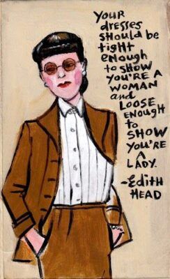 Studio Faro | Understanding Garment Ease Edith Head Designs, Edith Head Fashion, Edith Head, Roman Holiday, Mode Casual, Moda Vintage, Fashion Quotes, Look At You, Mode Vintage