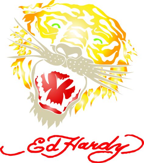 Ed Hardy Designs Graphics, Ed Hardy Logo, Ed Hardy T Shirt, Ed Hardy Tiger, Ed Hardy Dragon, Tiger Logo Png, Ed Hardy Tshirt, Tiger Vector, Tiger Logo