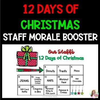 Enter 12 days Christmas giveaway Christmas Teacher Morale Boosters, 12 Days Of Christmas At Work, 12 Days Of Christmas Activities For Work, 12 Days Of Christmas Staff Morale, 5 Days Of Christmas Ideas For Work, 12 Days Of Christmas For School Staff, Christmas Staff Morale Booster, Staff Christmas Ideas, 12 Days Of Christmas For Teachers