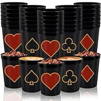 Casino Birthday Centerpieces, Casino Royale Party Decorations, Casino 21st Birthday Party, Casino Theme Party, Casino Cups, Vegas Theme Party, Red Carpet Theme, Casino Birthday, Casino Theme Party Decorations