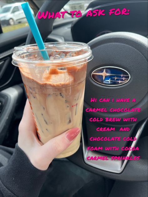 Good Drinks At Dunkin, Chocolate Dunkin Drinks, Dunkin Iced Coffee Drinks, Good Dunkin Donuts Drinks Orders, Drinks To Try At Dunkin, Dunkin Donuts Coffee Order Ideas, Dunkin Donuts Cold Brew Order, Dunkin Donuts Order Ideas, Dunkin Coolatta Drinks