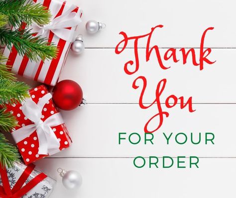 Christmas Thank You For Your Order, Thank You For Your Order Christmas, Scentsy Christmas, Scentsy Pictures, Scentsy Facebook Party, Mary Kay Christmas, Norwex Party, Mary Kay Holiday, Mary Kay Gifts