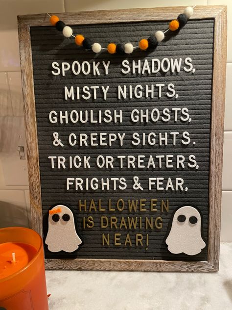 Halloween Lightbox Quotes, Halloween Sayings For Letter Board, Halloween Letter Board Ideas, Halloween Felt Board Quotes, Light Box Quotes Funny, Scentsy Quotes, Halloween Letter Board Quotes, Halloween Letterboard, Letterbord Quotes