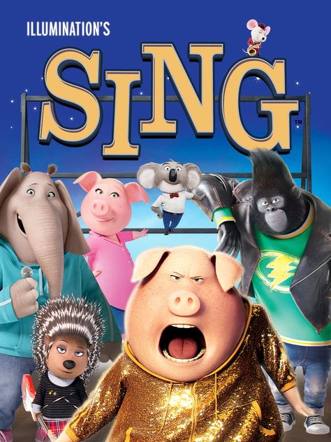 I thought you might be interested in this page from Amazon. Sing 2016, Summer Movies, Mike Mitchell, Sing Movie, Sing Sing, Singing Competitions, Film Anime, Film Disney, Movies 2016