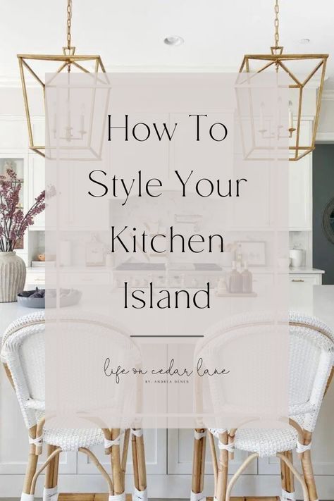 Small Kitchen Island Decor, Kitchen Island Centerpiece Ideas, Simple Kitchen Island, Kitchen Island Decor Centerpieces, Modern Simple Kitchen, Island Decor Ideas, Kitchen Island Centerpiece, Kitchen Island Decor Ideas, Kitchen With Big Island