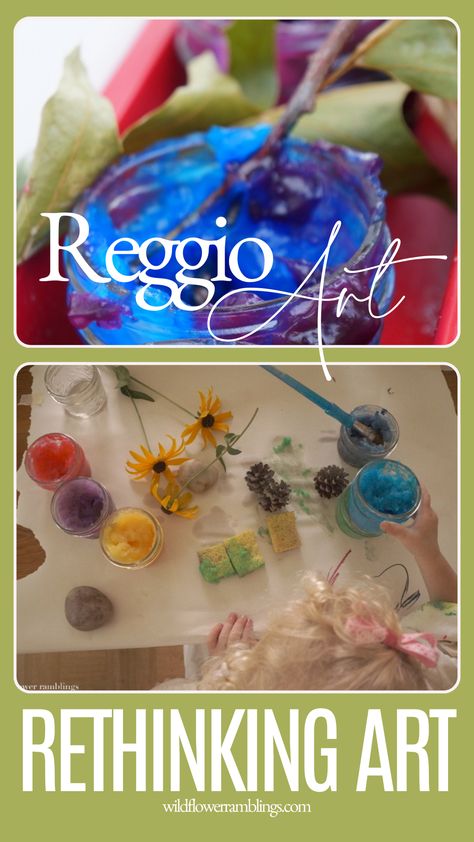 rethinking arts and crafts: a reggio inspired approach - Wildflower Ramblings Reggio Emilia Activities Preschool, Reggio Inspired Art, Reggio Emilia Art, Third Grade Homeschool, Bible Cards, Reggio Emilia Approach, Reggio Inspired Classrooms, Reggio Emilia Inspired, Preschool Art Projects