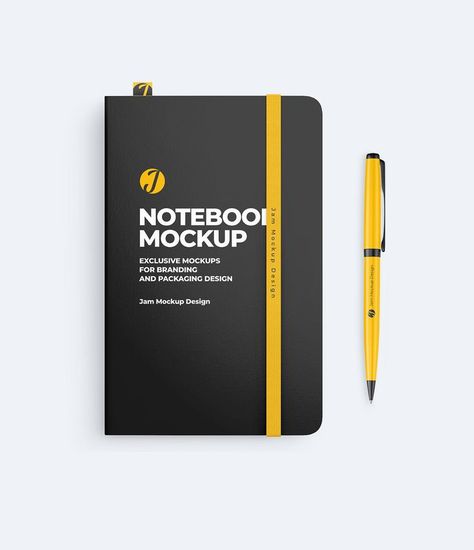 Notebook With Pen, Notebook Mockup, Branded Notebooks, Notebook Case, Stationery Mockup, Branding Mockups, Post Ideas, Spring 2024, Mockup Psd