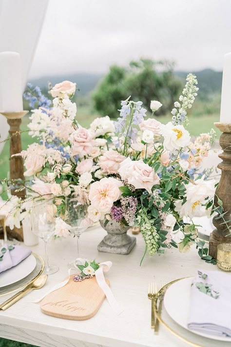 Santa Ynez Winery Wedding with French Country Charm - Hey Wedding Lady French Garden Centerpieces, English Summer Flowers, Whimsical Flower Bouquet Wedding, French Country Garden Wedding, French Wedding Centerpieces, French Garden Wedding Flowers, Country French Wedding, French Country Wedding Flowers, Country Garden Wedding Flowers