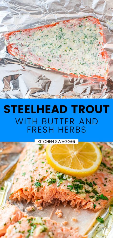 Grilled Trout Recipes In Foil, Steel Head Trout Recipes Baked, Steelhead Trout Recipes, Grilled Steelhead Trout Recipe, Steel Head Trout Recipes, Steelhead Trout Recipe Baked, Lake Trout Recipes, Grilled Trout Recipes, Steelhead Trout Recipe