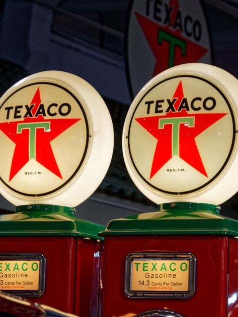 Lighted Texaco vintage fuel pumps. photograph.
This is a high definition color FRAMED digital photograph photo/poster/wall art. Vintage Gas Station Illustration, Bands Posters, Texaco Gas Station, Gas Pumps Vintage, Old Gas Station Signs, Texaco Vintage, Vintage Gas Pumps, Pompe A Essence, Sock Hop