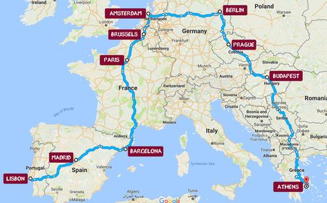 How To Plan the Perfect Interrail Trip Interrail Map, Interrail Itinerary, Europe Places To Visit, Backpack Europe, Interrail Europe, Europe By Train, Rome Trip, Europe Train, Travelling Europe