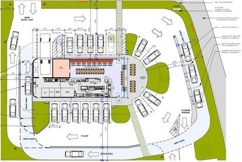 Bus Terminal Site Plan, Bus Parking Design Plan, Restaurant Plan Layout, Kiosk Cafe, Terminal Design, Restaurant Plan, Container Restaurant, Bus Stand, Bus Terminal