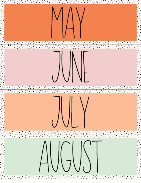 Months Of The Year Printables Free, Months Of The Year Printables, Free Classroom Printables, Teacher Printables, Neutral Classroom Decor, Classroom Schedule, Nature School, Toddler Classroom, Teacher Boards