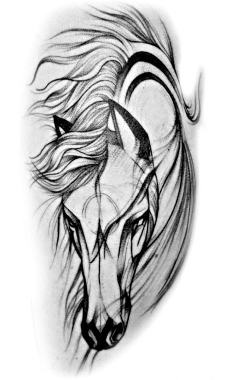 Horse Tattoo Outline, Horse Outline Tattoo, Stallion Tattoo, Snake Outline, Horse Paintings Acrylic, Black And White Flower Tattoo, Abstract Horse Art, Horse Tattoo Design, Abstract Horse Painting