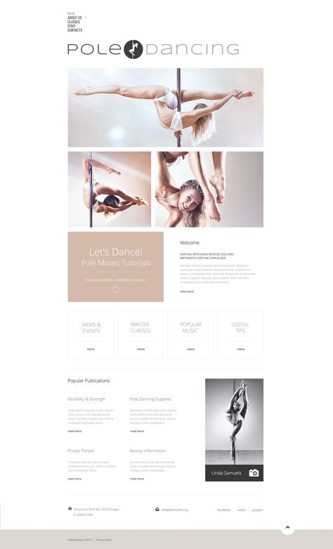 Website Theme , Dance Studio Pole Dance Studio, Coaching Logo, Blog Website Design, Studio Website, Html Website, Html Website Templates, Free Website Templates, Sport Design, Responsive Website Template