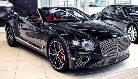 2021 Bentley Continental GT Convertible With a Perfect Color ! Expensive Convertible Cars, Convertible Bentley, Dream Calligraphy, Cars Convertible, Luxury Cars Collection, Bentley Convertible, Bentley Continental Gt Convertible, Bentley Continental Gt Speed, Bentley Gt