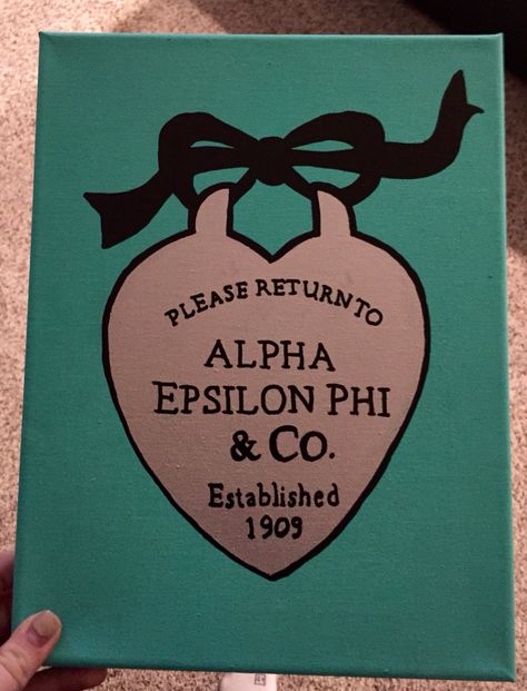 Alpha Omega Epsilon, Alpha Epsilon Phi, Sorority House, Alpha Omega, Big Little Reveal, Tiffany And Co, Big Little, Guitar Pick, Sorority