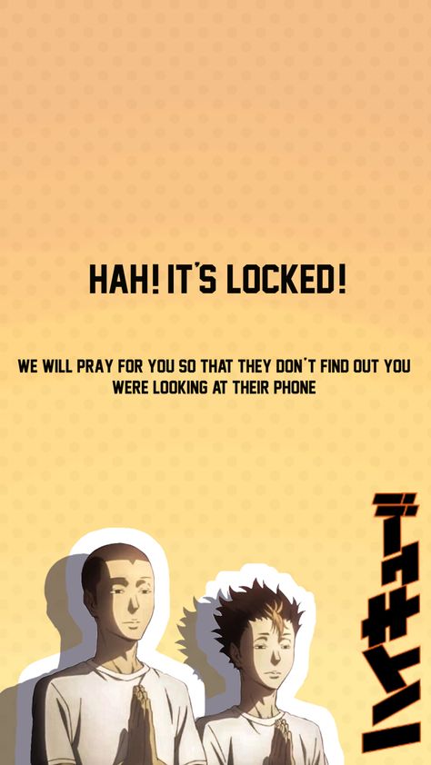 Nishinoya And Tanaka Wallpaper, Karasuno Wallpaper Iphone, Haikyuu Wallpaper Phone, Haikyuu Wallpaper Lockscreen Dont Touch My Phone, Haikyuu Wallpaper Aesthetic Lockscreen, Cute Anime Phone Wallpapers, Wallpaper Anime Haikyu, Funny Anime Wallpapers Lockscreen, Haikyuu Wallpaper Funny