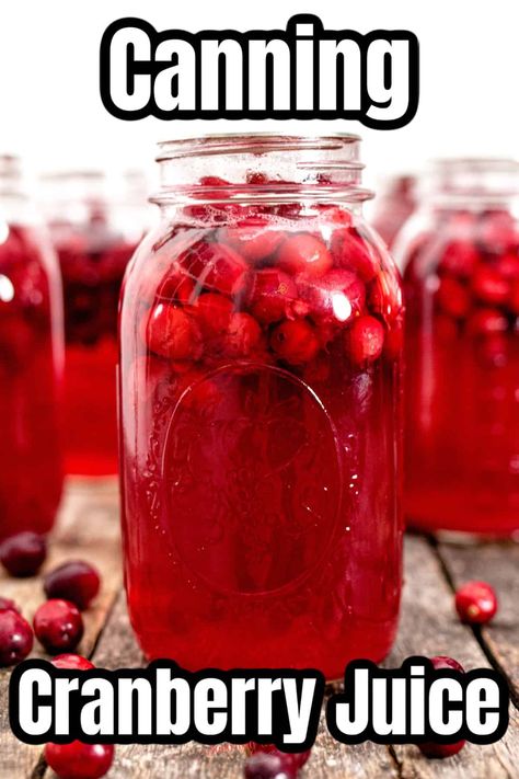 Canning Cranberry Juice, Homemade Cranberry Juice, Canning Cranberry, Pineapple Cheese, Rhubarb Jam Recipes, Pizzelle Recipe, Fig Jam Recipe, Blueberry Jam Recipe, Canned Cranberries