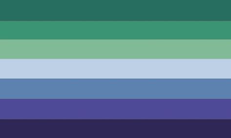 (⁠◡⁠ ⁠ω⁠ ⁠◡⁠) ... a less saturated version of the gay or nwlnw flag !! ( a flag for non-women who are exclusively romantically or sexually attracted to other non-women !! Sea Xenogender, Ocean Xenogender, Rain In The City, Sea Gender, Motherly Love, Xeno Hoard, Trans Boys, Gender Flags, Gay Flag