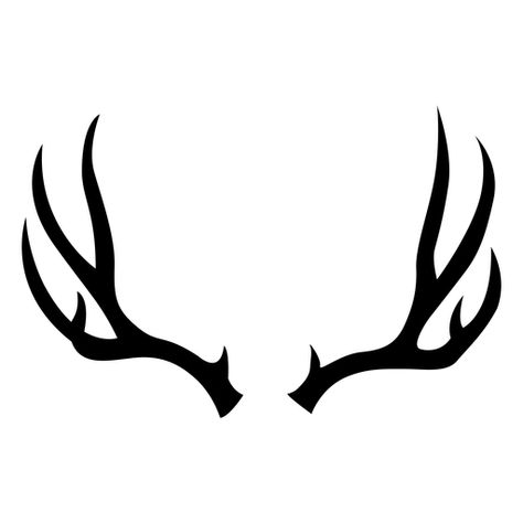 Antler silhouette deer #AD , #Antler, #deer, #silhouette Deer Antlers Silhouette, Simple Deer Antler Tattoo, Deer Antler Outline, Deer Horns Tattoo, Deer Horns Drawing, Antler Outline, Deer Horn Tattoo, Deer Antlers Drawing, Antler Silhouette