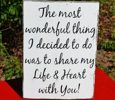 - 26 Beautiful and Romantic Anniversary Love Quotes - EnkiVillage Engagement Quotes, Wedding Anniversary Quotes, Couples Wall Art, 50th Anniversary Gifts, Rustic Wedding Signs, Romantic Anniversary, Hand Painted Wedding, Country Chic Wedding, Couples Anniversary