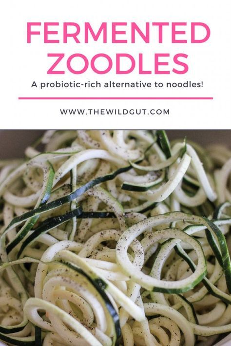 Fermented zoodles are a probiotic rich alternative to noodles. Use fermented zucchini noodles in pasta salads and more! Fermented Zucchini Recipes, Fermenting Zucchini, Fermented Zucchini, Fermenting Vegetables, Fermenting Foods, Zoodles Recipe, Lacto Fermented, Yummy Veggies, Cold Pasta Salad Recipes