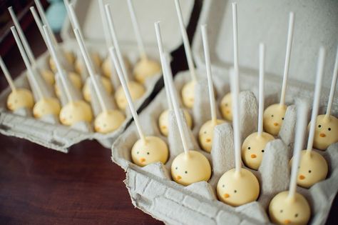 Farm Cakepops Ideas, Chicken Second Birthday, Chicken Themed Party Food, Minimalist Farm Birthday Party, This Chick Is One Birthday Theme, Chicken Birthday Party Decorations, Chick Themed Baby Shower Ideas, One Cute Chick Birthday, Farm Party Desserts