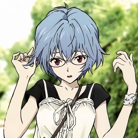 An Anime, Blue Hair, Twitter, Hair, Anime, Blue