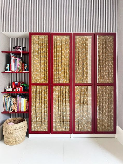 11 IKEA Built-In Hacks, From a Billy Library to a Pax Walk-In Stylish Toy Storage, Billy Hack, Ikea Shelving Unit, Toy Storage Units, Billy Ikea, Ikea Built In, Billy Bookcase Hack, Ikea Billy Bookcase Hack, False Wall