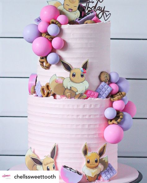 Pink Pikachu Birthday Party, Pink Pokemon Cake, Pokemon Birthday Cake, Pokemon Cake, Pokemon Birthday Party, Pokemon Birthday, Sheet Cake, 3rd Birthday, Sweet Tooth