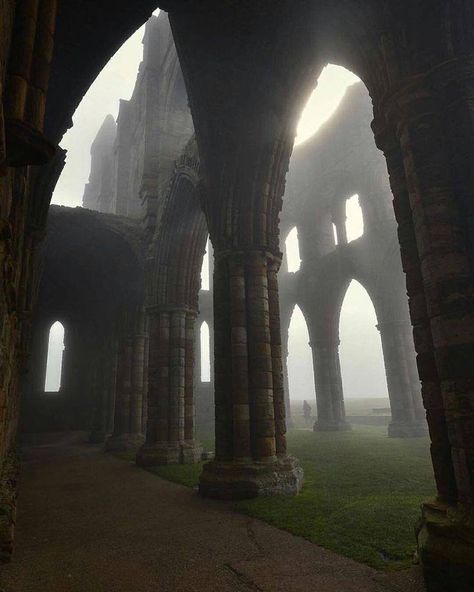 Whitby Abbey, Medieval Aesthetic, Abandoned Castles, Mid Summer, Old Church, Gothic Architecture, Fantasy Warrior, North Yorkshire, Pretty Places