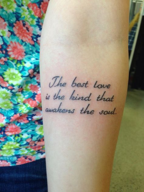 My tattoo... Quote from The Notebook The Notebook Inspired Tattoos, The Notebook Quotes Tattoos, The Notebook Movie Tattoo Ideas, Notebook Tattoo Ideas, The Notebook Tattoo Ideas, The Notebook Tattoo, Notebook Tattoo, Deep Tattoos, Lost Tattoo