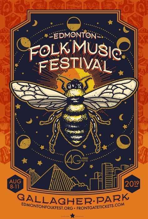 Folk Graphic Design, Folk Poster, Folk Music Festival, Film Festival Poster, Poster Sport, Music Concert Posters, Festival Music, Festival Flyer, Music Festival Poster