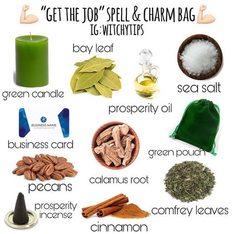 💰💪🏻 GET THE JOB SPELL 💪🏻💰 Specifically designed to get hired at a specific job / company. Intent is very important in any spell work.… Spell To Get A Job, Job Spell, Hoodoo Conjure, Hoodoo Spells, Ritual Magic, Green Witchcraft, Spell Jars, Spell Work, Luck Spells