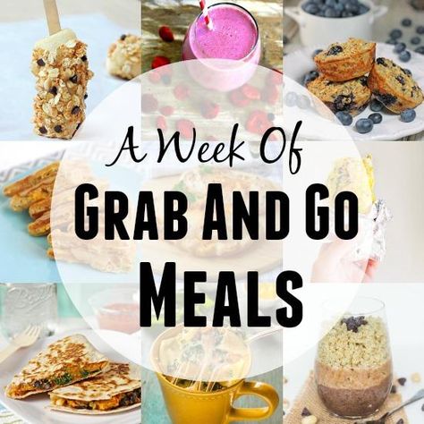 Grab And Go Dinner Ideas, Grab And Go Meals, Team Meal, Healthy Weekly Meal Plan, Prepping Ideas, Grab N Go, Weekly Meal Plans, Grab Food, Easy Healthy Lunches