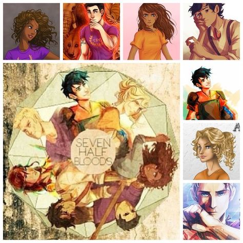 #PercyJackson #HoO #PJO #LotsOfFanArt #LoveIt #AllSeven ALL SEVEN OF THEN IN A COLLAGE!!!! I LOVE LVOE LOVE LVOE LVOE  IT! Percy Jackson Fanart, Zio Rick, Hazel Levesque, Frank Zhang, Piper Mclean, Percy And Annabeth, Jason Grace, Trials Of Apollo, Percy Jackson Fan Art