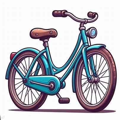 single tblue bicycle cartoon clipart images - Pencipta Imej daripada Microsoft Designer Bicycle Cartoon, Cartoon Bicycle, Bicycle Clipart, Bike Cartoon, Cartoon School Bus, Cycle Drawing, Esl English, Spanish Alphabet, Cartoon Clipart