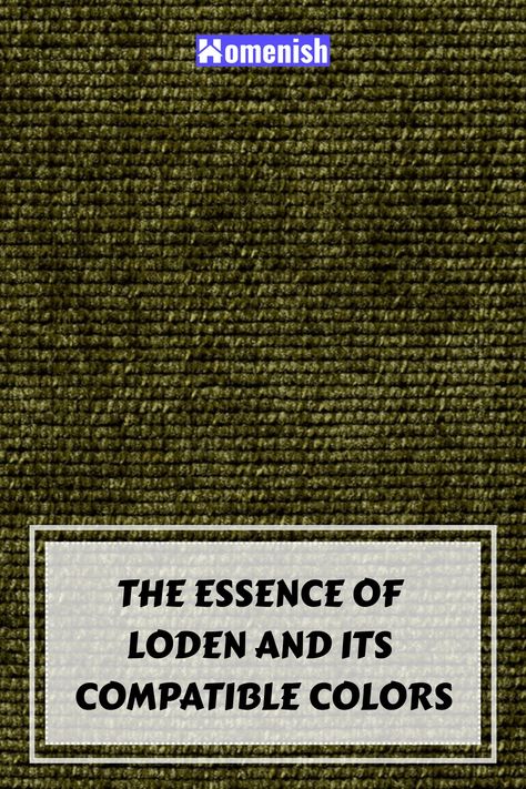 Characterized by its deep, muted green, the color loden is a staple in design for its adaptability. We'll take a closer look at what loden is and which colors can be combined with it to create a harmonious and stylish ensemble. Steve Green, Shower Plumbing, Loden Green, Colour Architecture, Everything Green, Kitchen Cabinets And Countertops, Color Scheme Ideas, Interior Design Fashion, Green With Blue