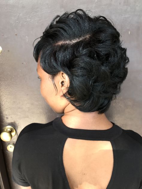 Healthy hair Short Flat Ironed Natural Hair, Short Flat Ironed Natural Hair Black, Pixie Bob Haircut Black Women, Relaxed Short Hairstyles For Black Women, Short Relaxed Hairstyles For Black Women, Short Bob Cuts For Black Women, Flat Ironed Natural Hair, Short Relaxed Hair, Short Haircuts For Black Women