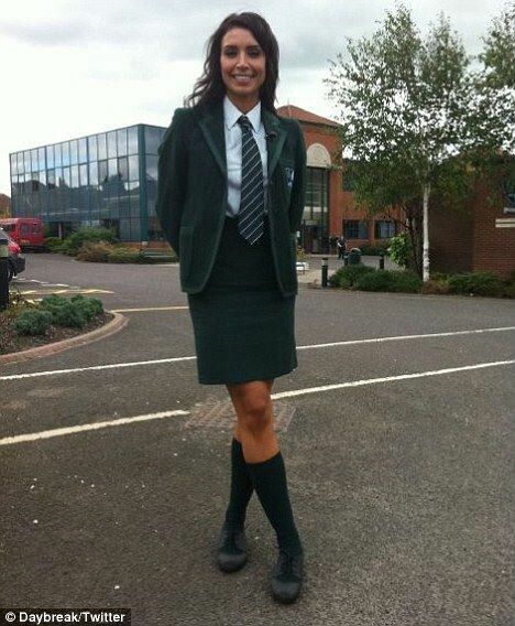 School uniform - Christine Bleakley - Northen Irish TV Presenter Emo Teen Girl, Christine Bleakley, Emo Teen, Girl Uniform, Uniform School, Tv Presenter, Beauty Shots, Yahoo Search, Tv Music