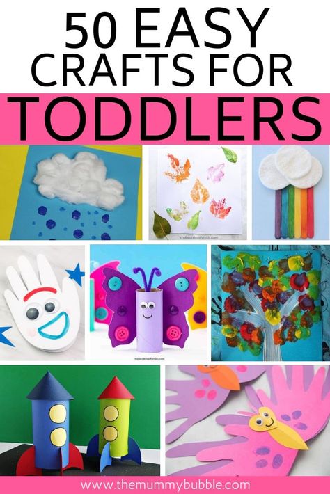 Dan And Darci Crafts Ideas, Easy Crafts For 2 Yo, Fun Diy Crafts For Kids, Fun Crafts For Toddlers, Easy Crafts For Toddlers, Toddler Painting Activities, Simple Crafts For Kids, Flisat Table, Easy Toddler Crafts